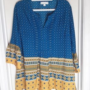 WEEKEND by Suzanne Betro boho flowy top